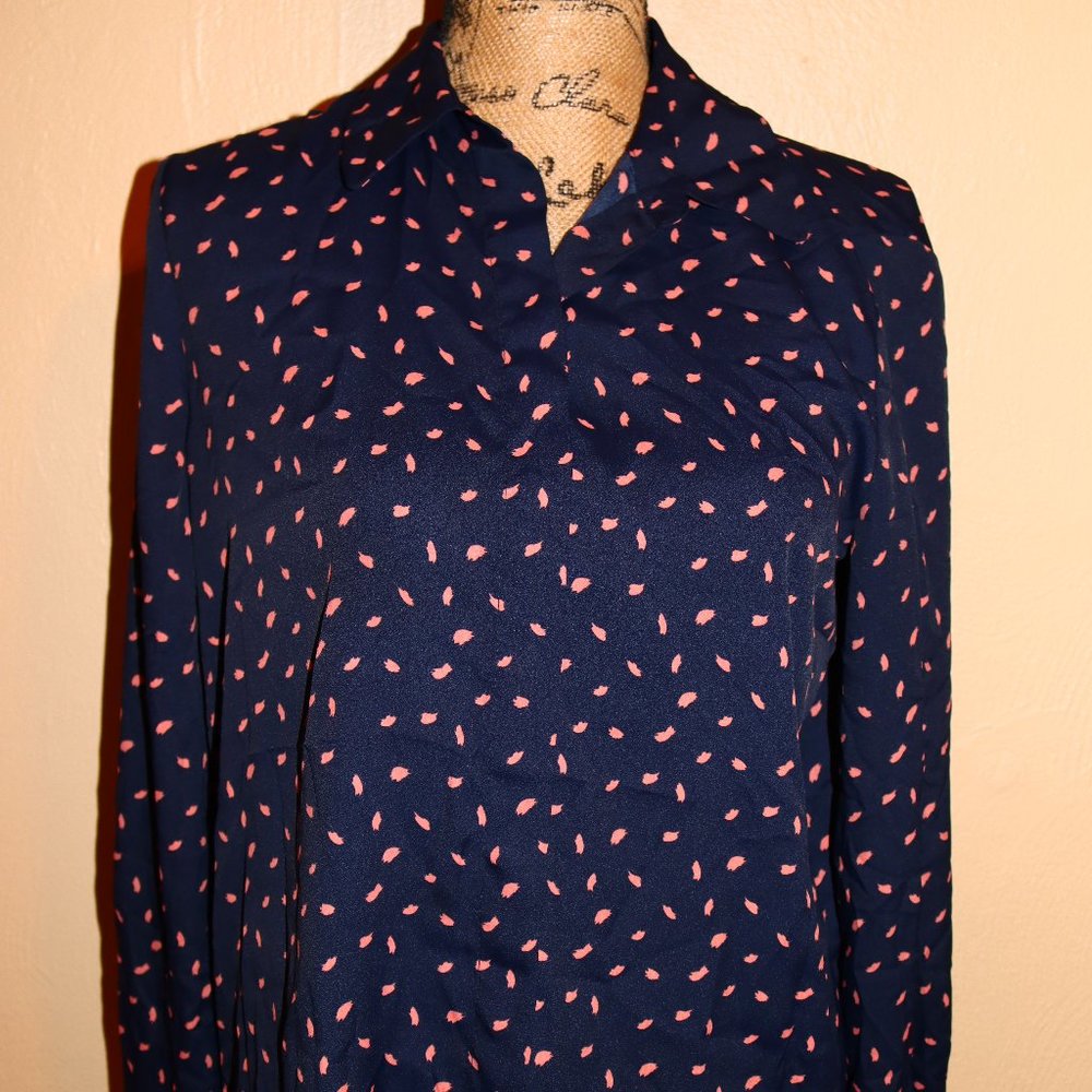 Relaxed Printed Button Down Shirt - image 3